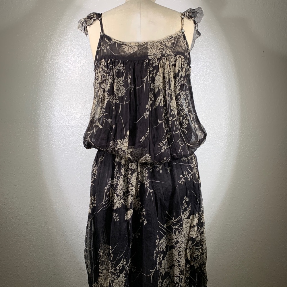 Johnny Was Yellowfield 8 French Retro Dress S NWT - Picture 5 of 8